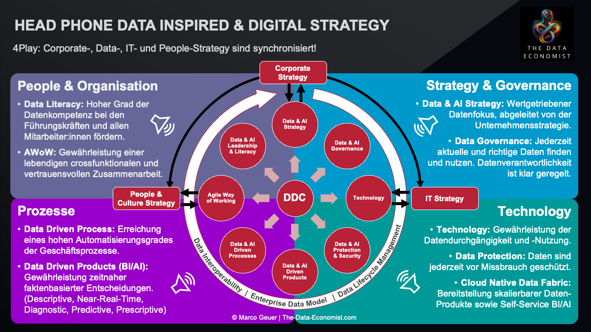 Head Phone Data Strategy & Culture Model
